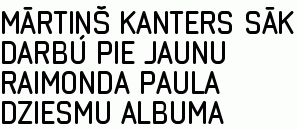 Mārtiņš Kanters sāk darbu pie jaunu Raimonda Paula dziesmu albuma